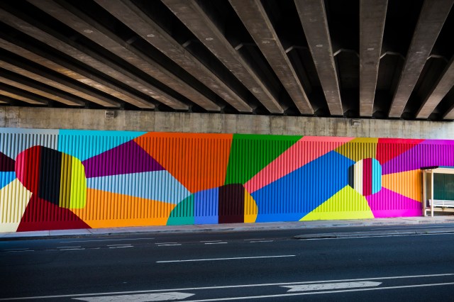 Image courtesy of the artist. Wall Painting (Out Bound) #51 2015